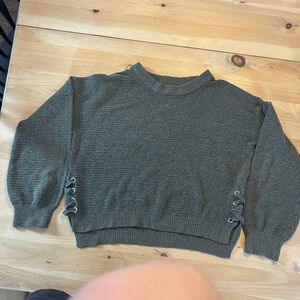 Women's Olive Sweater- Size Large
